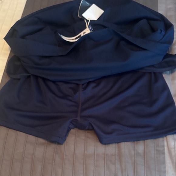 Navy Blue Skort with Adidas Logo- Large - Picture 8 of 8